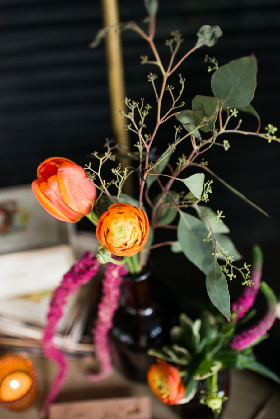 Captured & Engaged: Bold & Eclectic Engagement Party Inspiration via TheELD.com