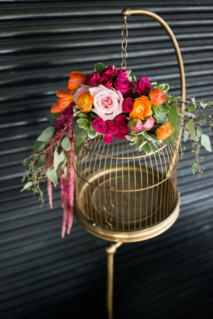 Captured & Engaged: Bold & Eclectic Engagement Party Inspiration via TheELD.com