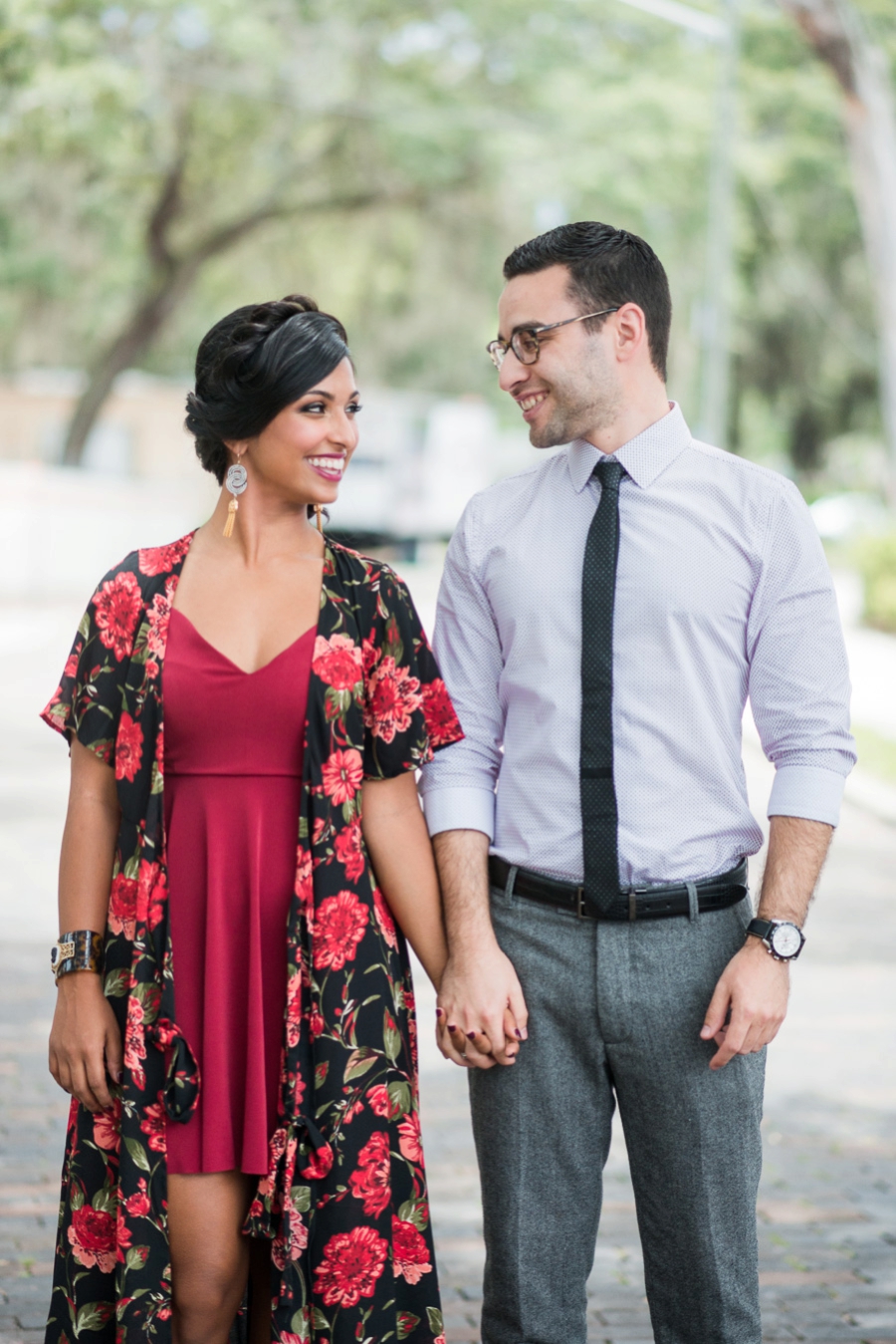 Captured & Engaged: Bold & Eclectic Engagement Party Inspiration via TheELD.com