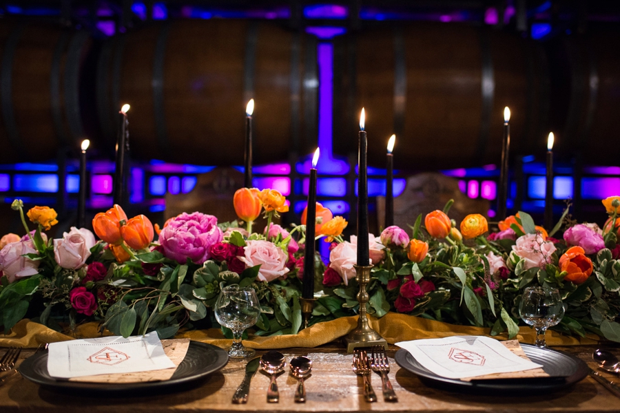 Captured & Engaged: Bold & Eclectic Engagement Party Inspiration via TheELD.com