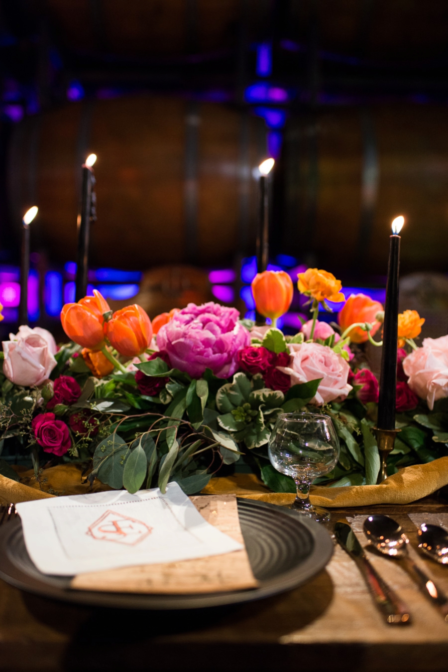 Captured & Engaged: Bold & Eclectic Engagement Party Inspiration via TheELD.com