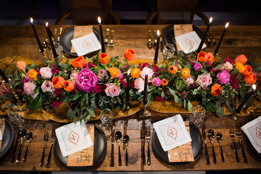 Captured & Engaged: Bold & Eclectic Engagement Party Inspiration via TheELD.com