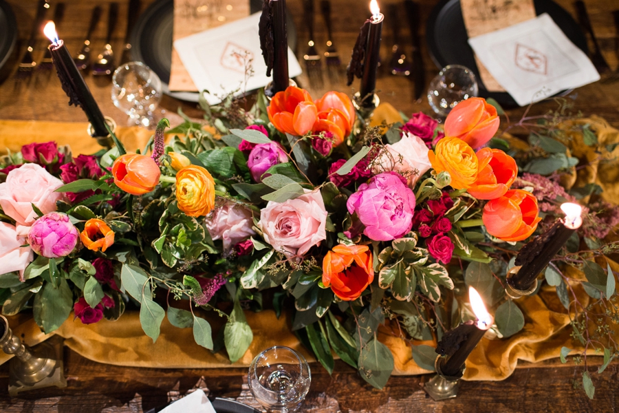 Captured & Engaged: Bold & Eclectic Engagement Party Inspiration via TheELD.com