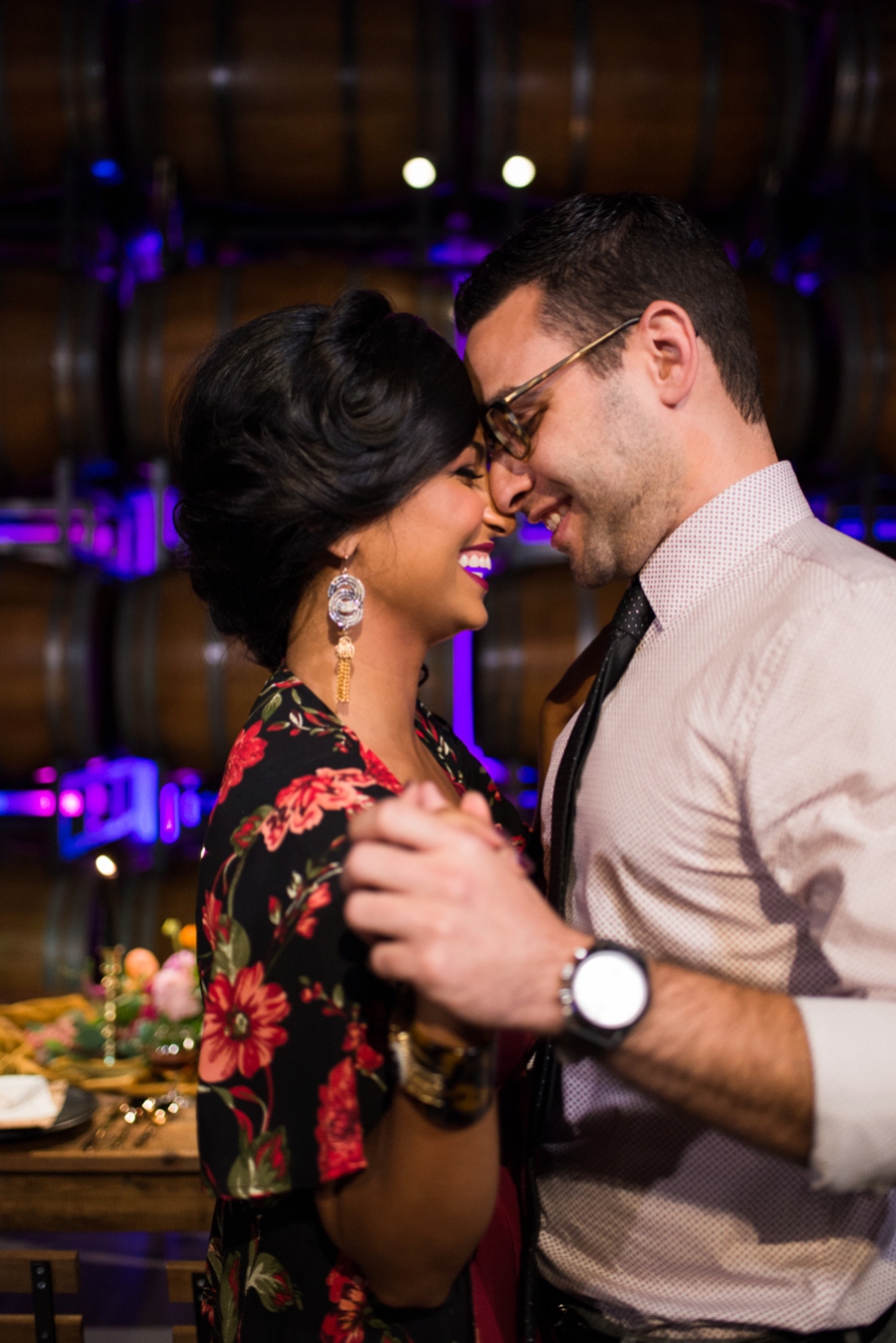 Captured & Engaged: Bold & Eclectic Engagement Party Inspiration via TheELD.com