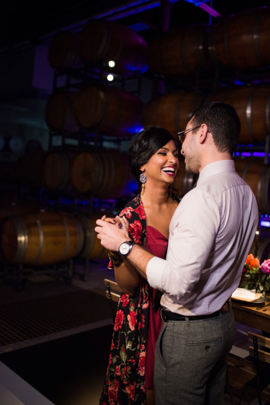 Captured & Engaged: Bold & Eclectic Engagement Party Inspiration via TheELD.com