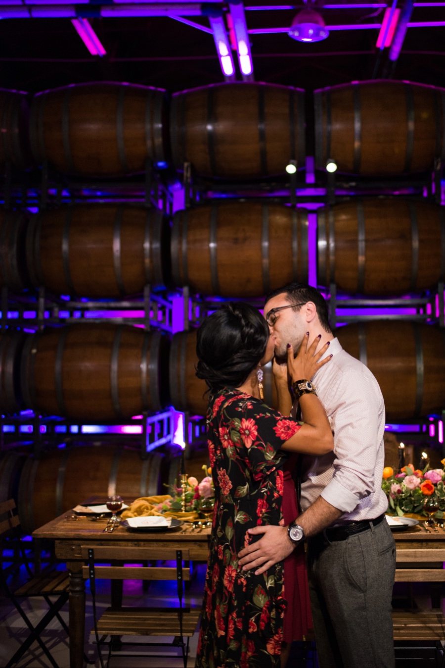 Captured & Engaged: Bold & Eclectic Engagement Party Inspiration via TheELD.com