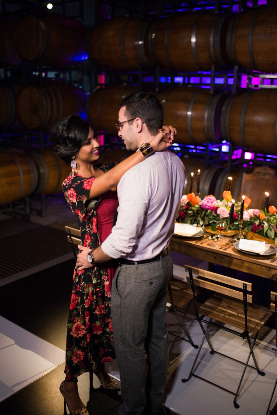 Captured & Engaged: Bold & Eclectic Engagement Party Inspiration via TheELD.com