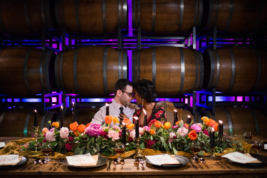 Captured & Engaged: Bold & Eclectic Engagement Party Inspiration via TheELD.com