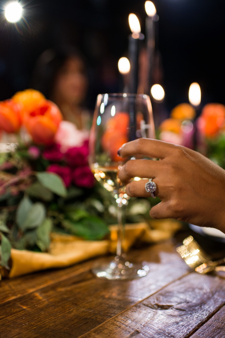 Captured & Engaged: Bold & Eclectic Engagement Party Inspiration via TheELD.com