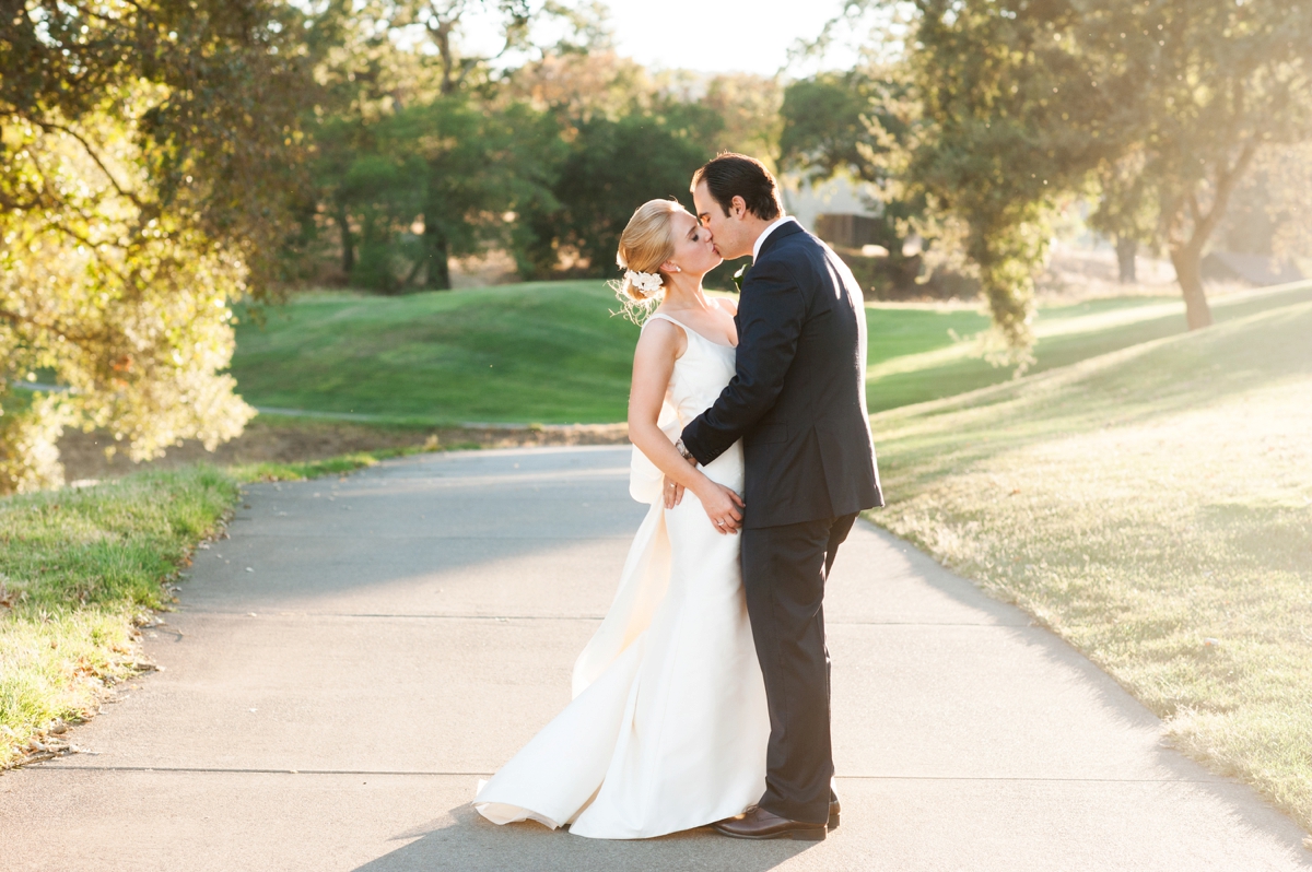 Elegant Green & White Sonoma Wedding via TheELD.com