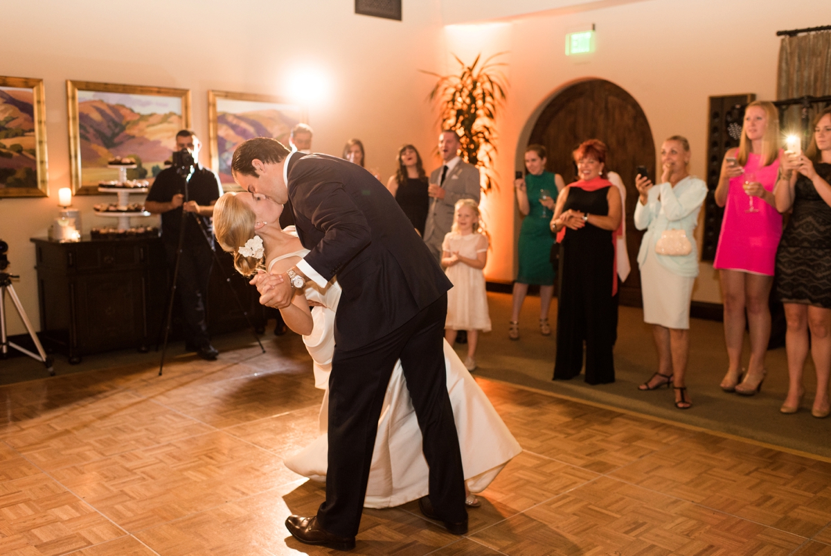 Elegant Green & White Sonoma Wedding via TheELD.com