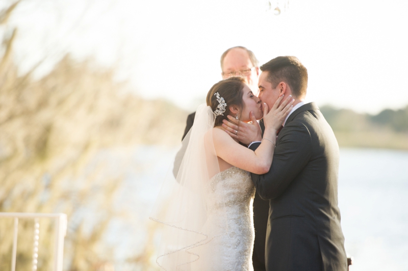 Elegant Pink & Red Wine Themed Wedding via TheELD.com