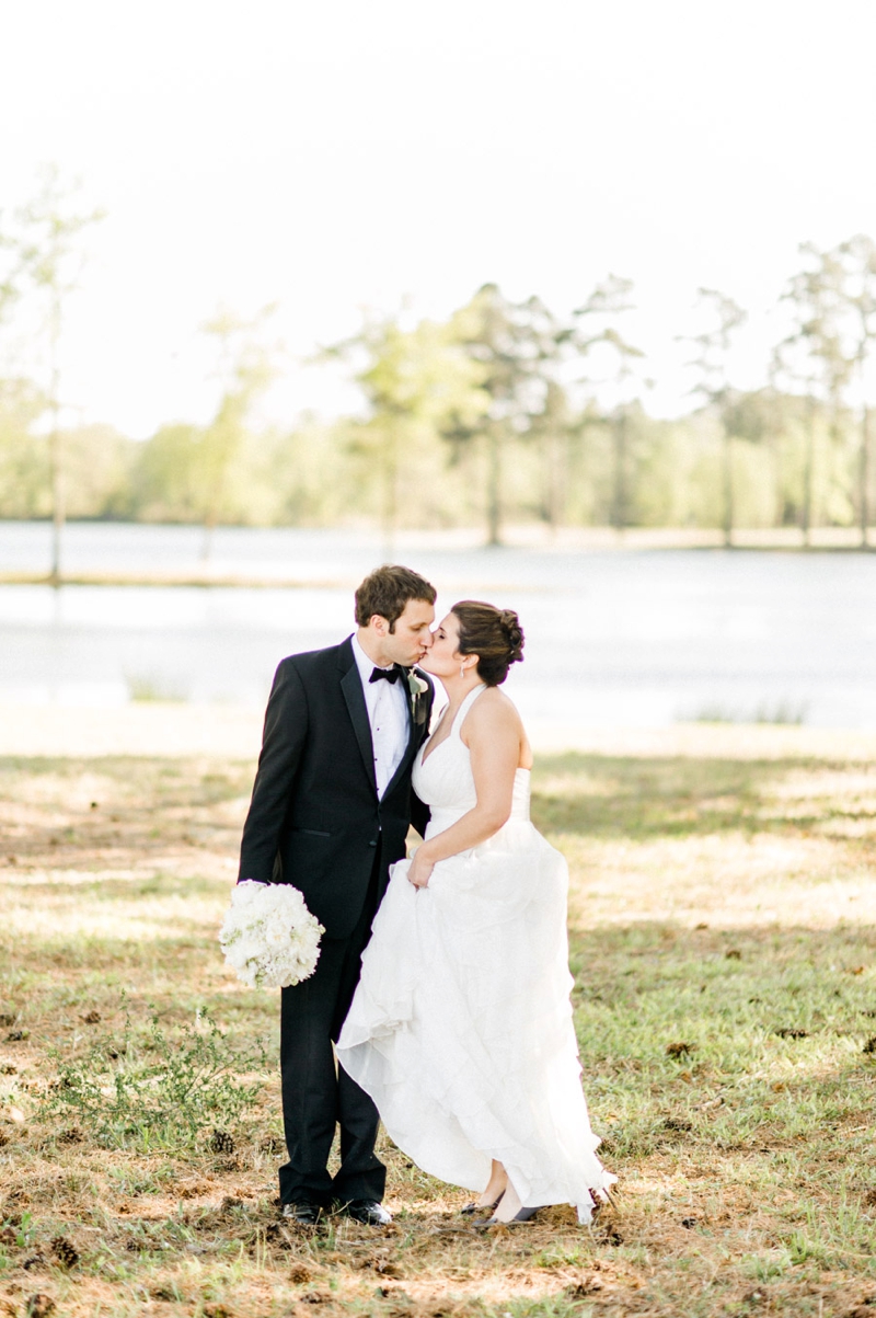 Romantic Champagne & Blush Farm Wedding via TheELD.com