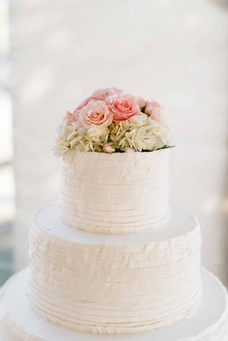 Romantic Champagne & Blush Farm Wedding via TheELD.com