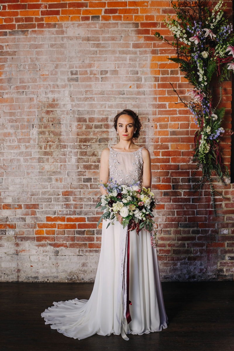 Urban Romantic Wedding Inspiration via TheELD.com