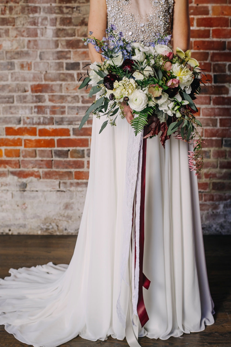 Urban Romantic Wedding Inspiration via TheELD.com