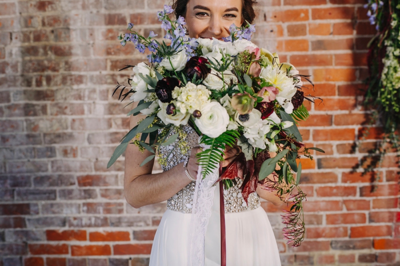 Urban Romantic Wedding Inspiration via TheELD.com