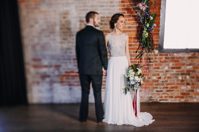 Urban Romantic Wedding Inspiration via TheELD.com