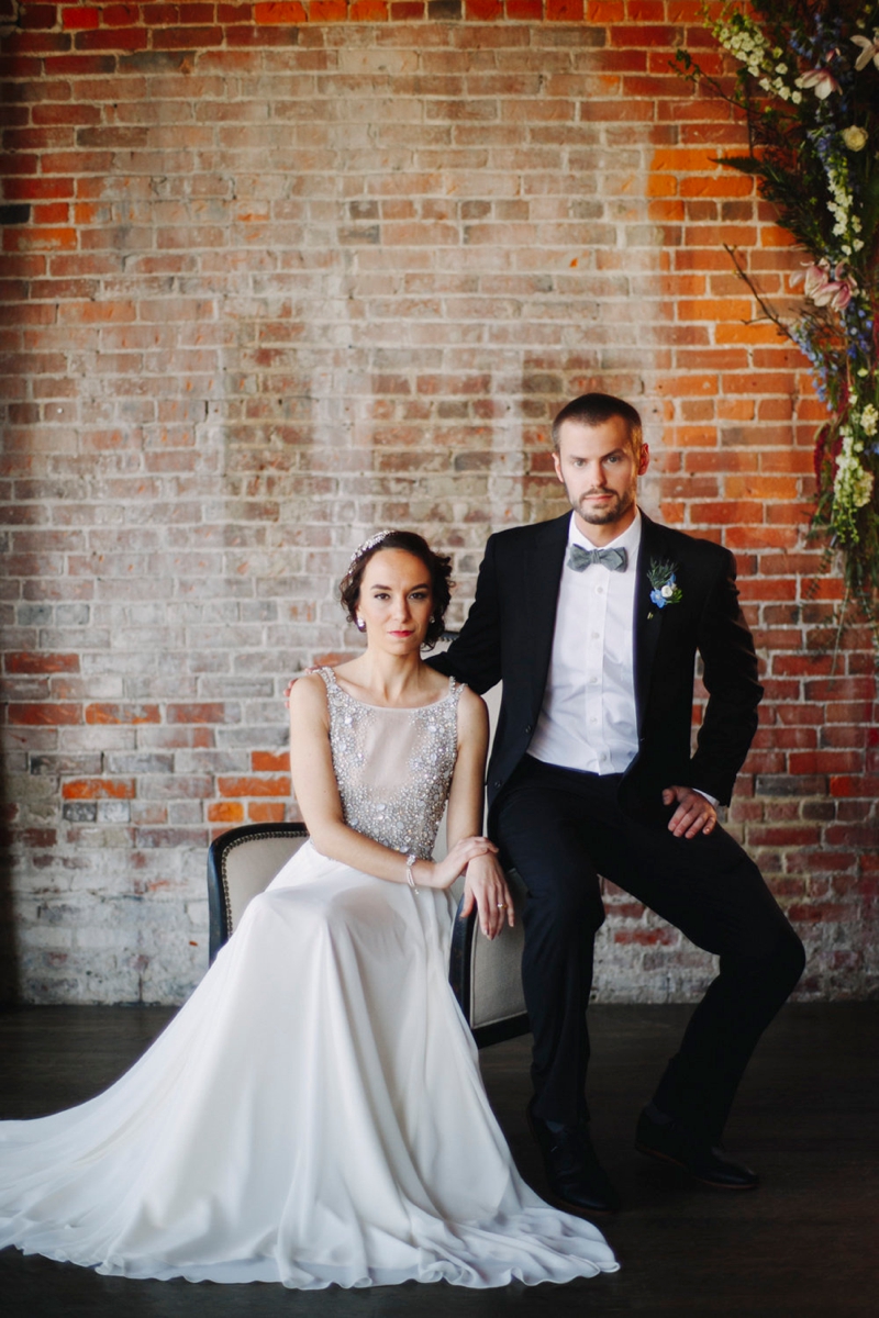 Urban Romantic Wedding Inspiration via TheELD.com