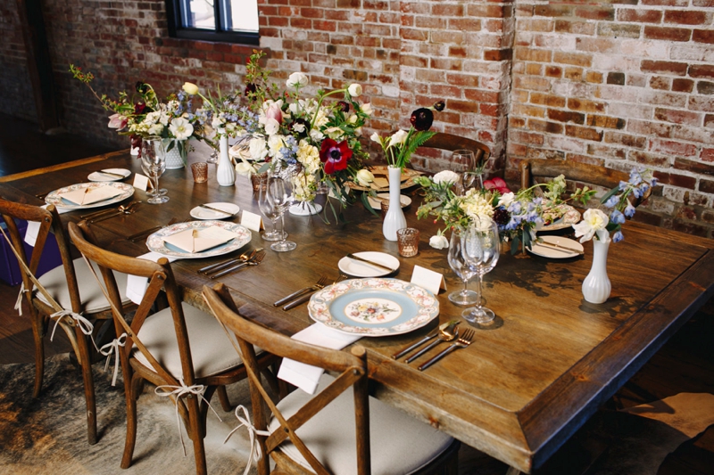 Urban Romantic Wedding Inspiration via TheELD.com