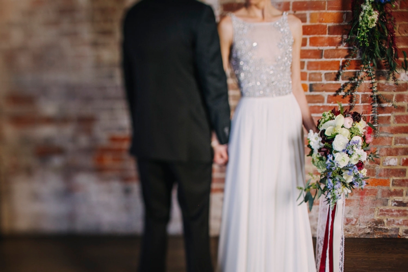 Urban Romantic Wedding Inspiration via TheELD.com