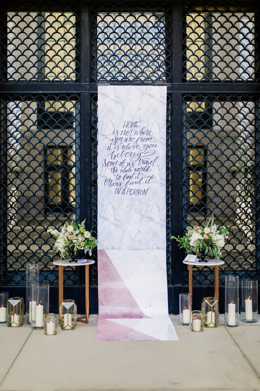 City Chic Marble Inspired Wedding Ideas via TheELD.com