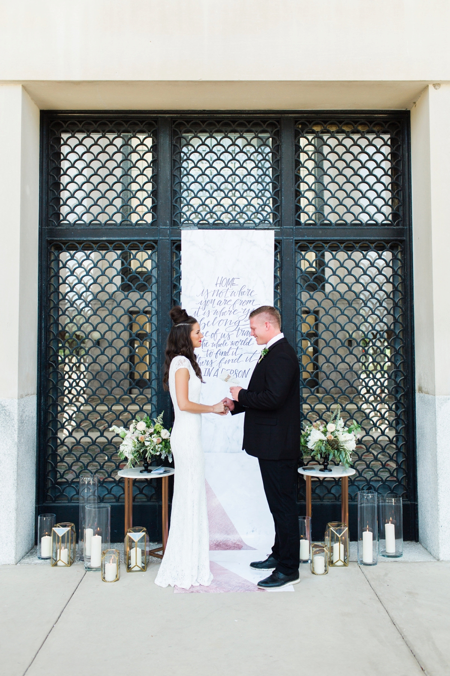 City Chic Marble Inspired Wedding Ideas via TheELD.com