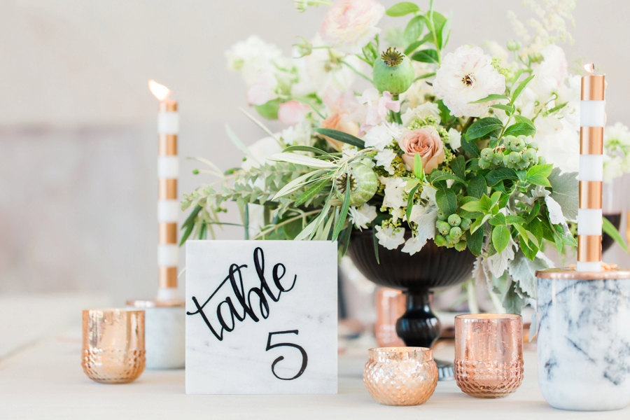 City Chic Marble Inspired Wedding Ideas via TheELD.com