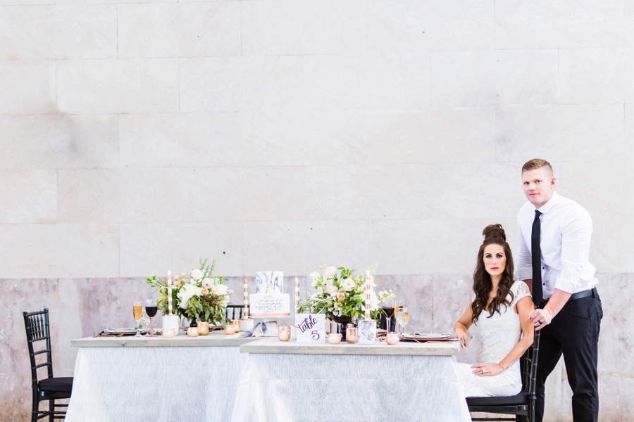 City Chic Marble Inspired Wedding Ideas via TheELD.com