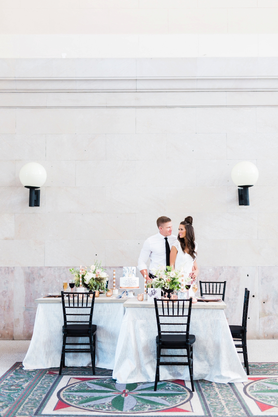 City Chic Marble Inspired Wedding Ideas via TheELD.com