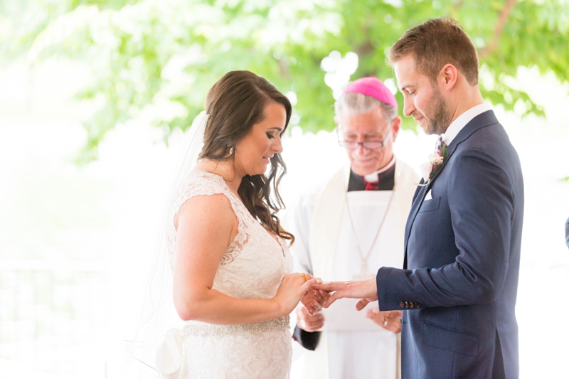 Gorgeous Pink & Red St. Louis Wedding via TheELD.com