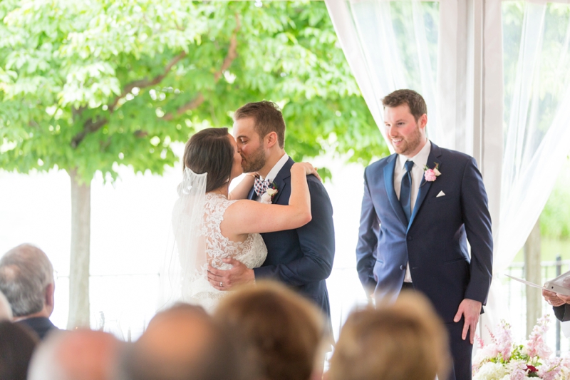 Gorgeous Pink & Red St. Louis Wedding via TheELD.com