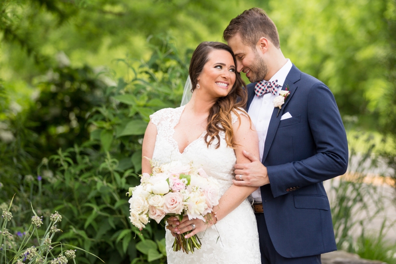 Gorgeous Pink & Red St. Louis Wedding via TheELD.com