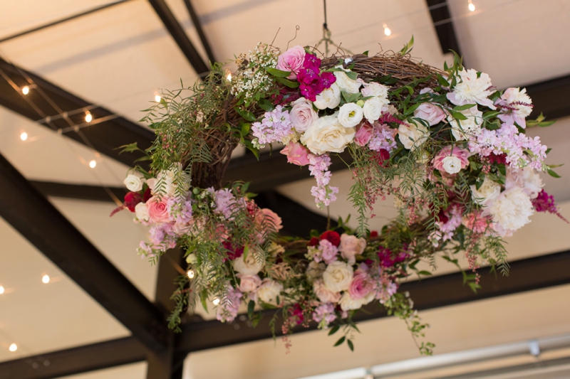 Gorgeous Pink & Red St. Louis Wedding via TheELD.com