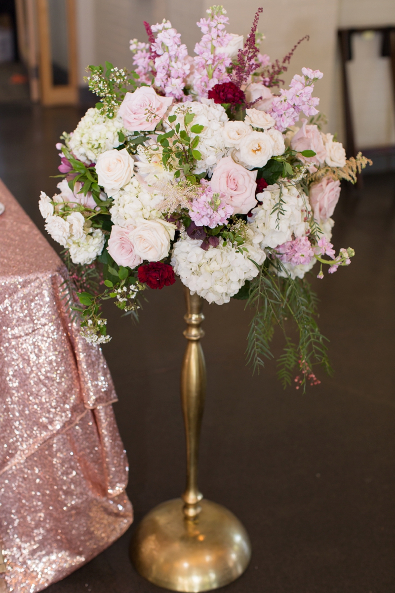 Gorgeous Pink & Red St. Louis Wedding via TheELD.com