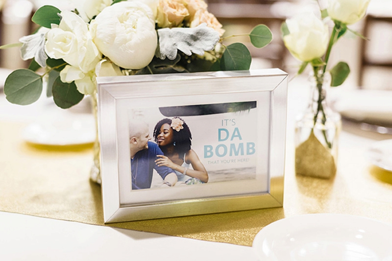 Fun & Eclectic 90s Themed Wedding via TheELD.com