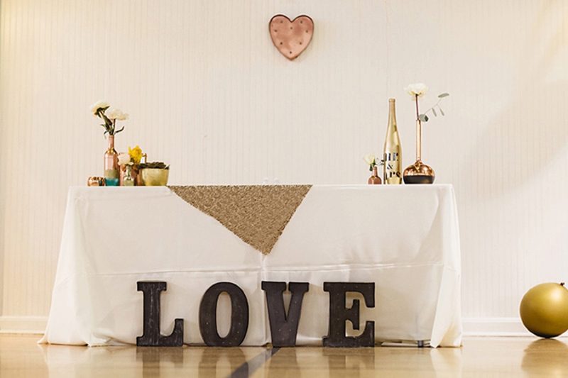 Fun & Eclectic 90s Themed Wedding via TheELD.com