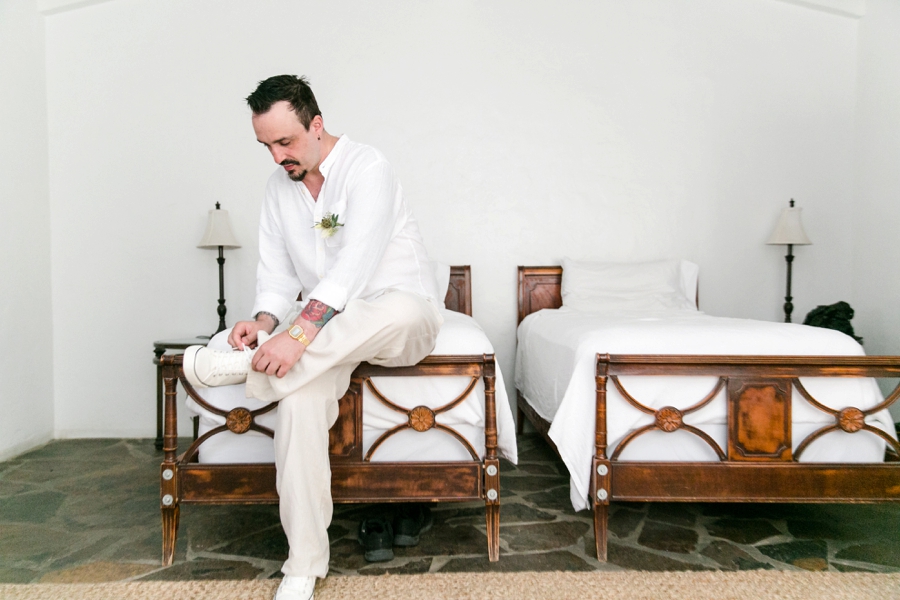 Industrial Chic Palm Springs Wedding via TheELD.com