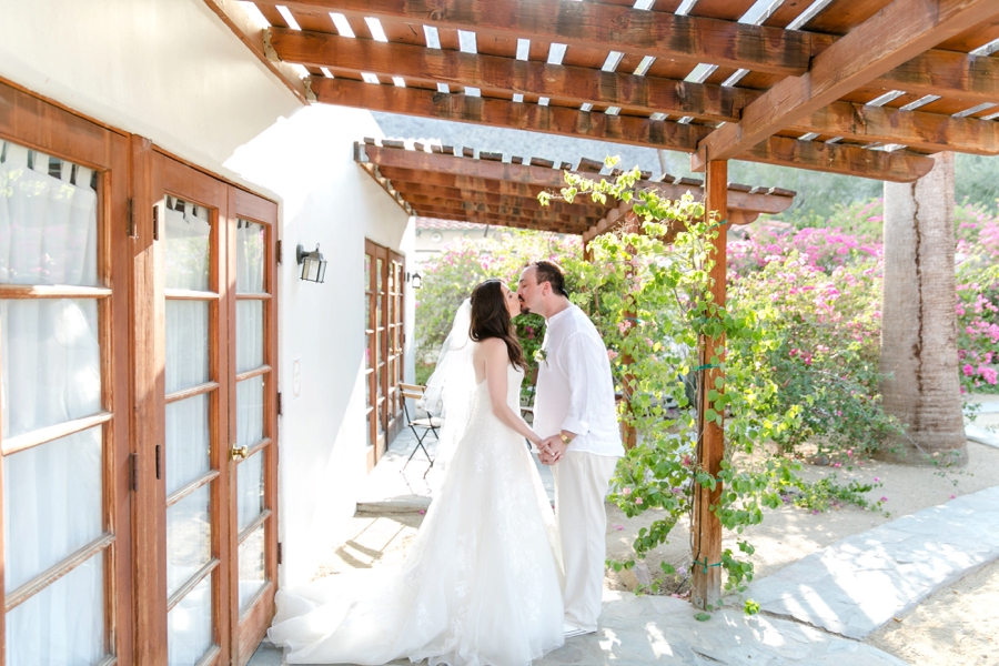 Industrial Chic Palm Springs Wedding via TheELD.com