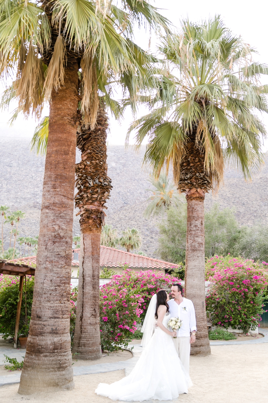 Industrial Chic Palm Springs Wedding via TheELD.com