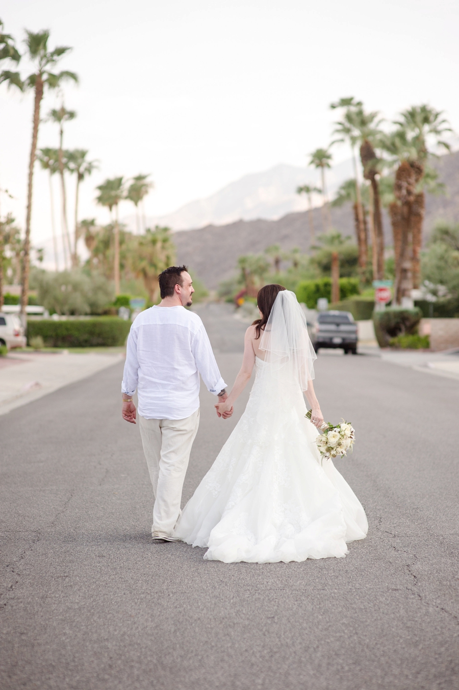 Industrial Chic Palm Springs Wedding via TheELD.com