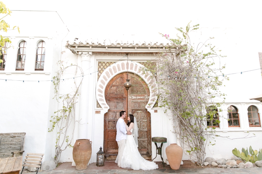 Industrial Chic Palm Springs Wedding via TheELD.com