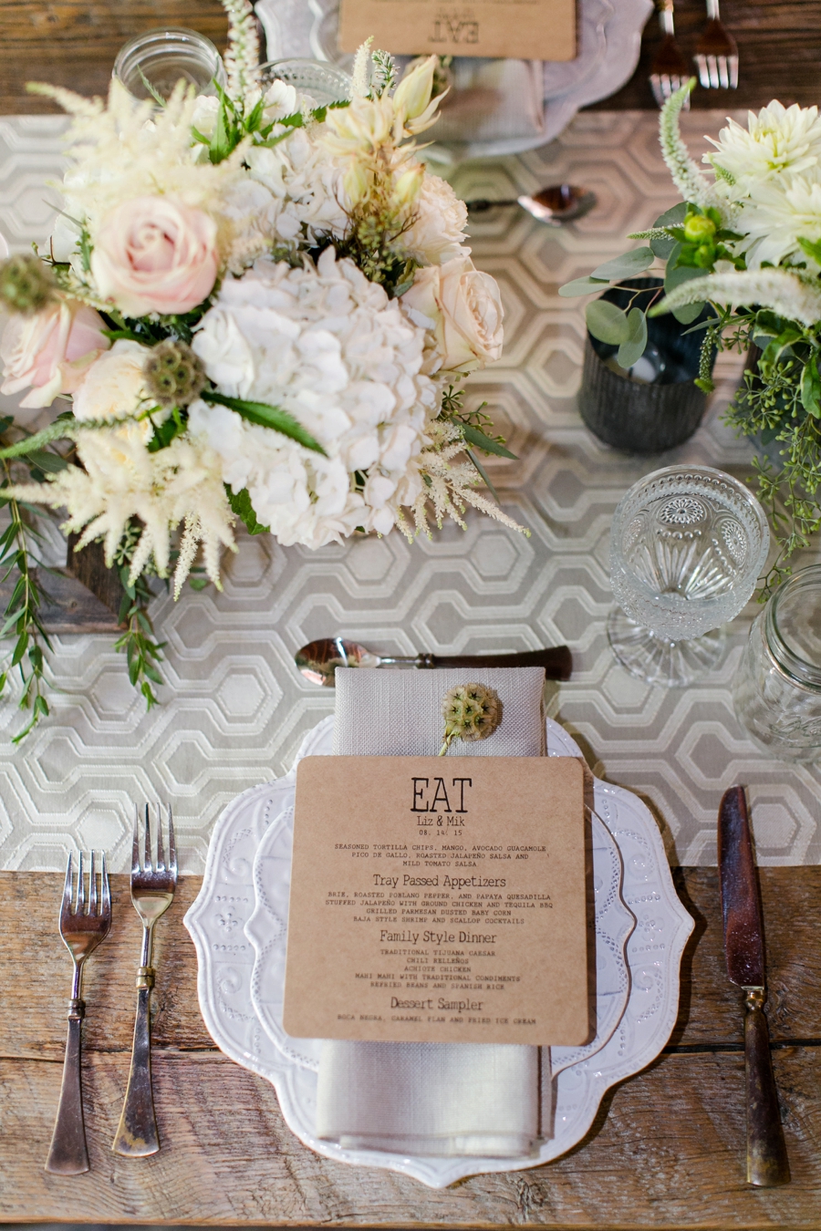 Industrial Chic Palm Springs Wedding via TheELD.com