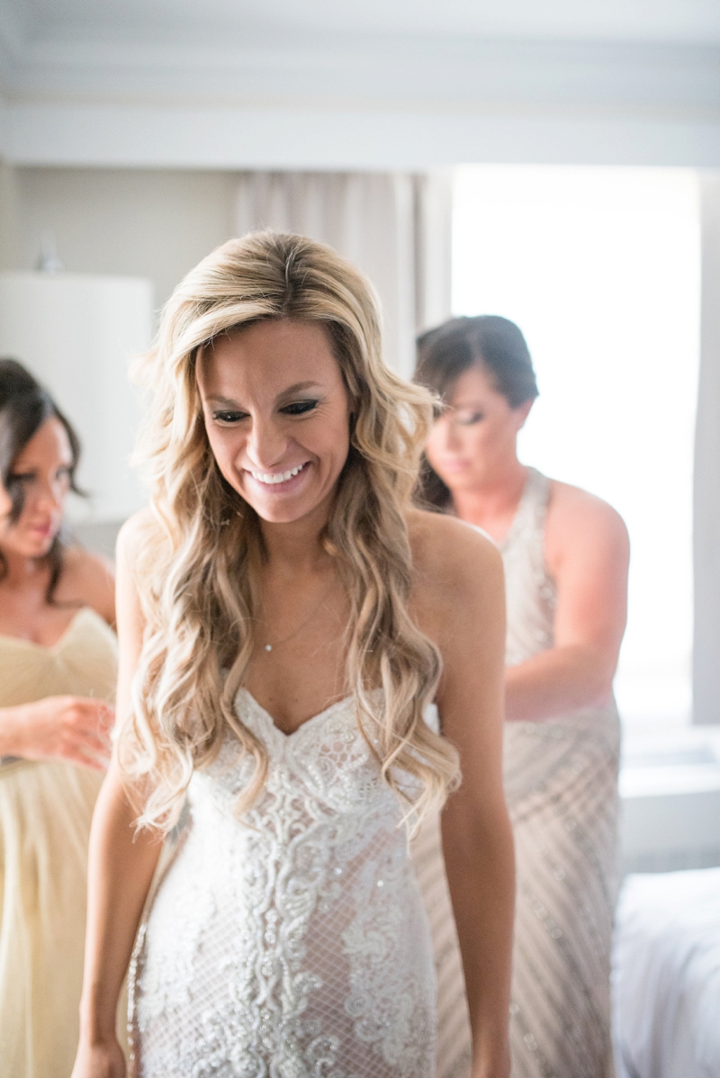 An Elegant Blush & Gold DC Wedding via TheELD.com