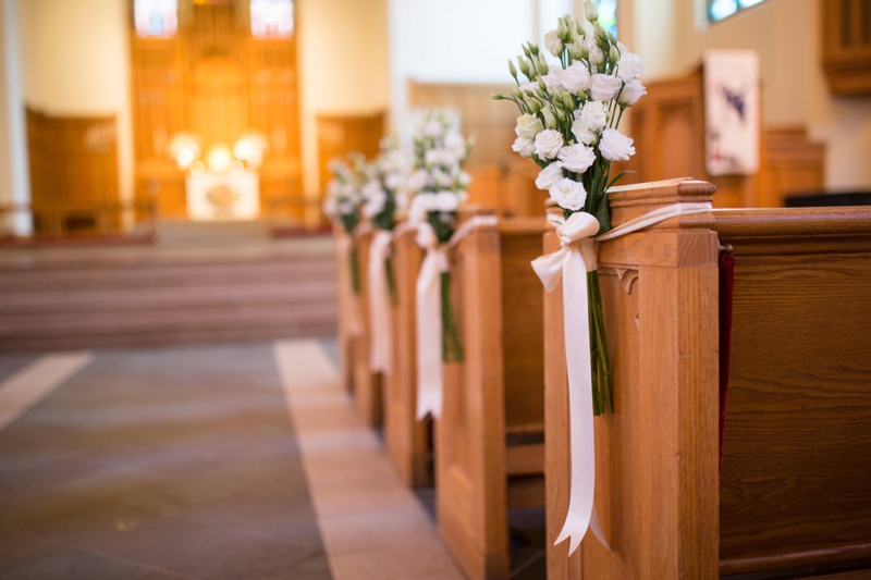 An Elegant Blush & Gold DC Wedding via TheELD.com