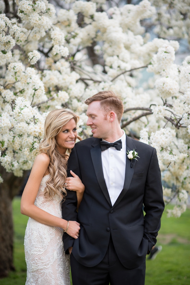 An Elegant Blush & Gold DC Wedding via TheELD.com