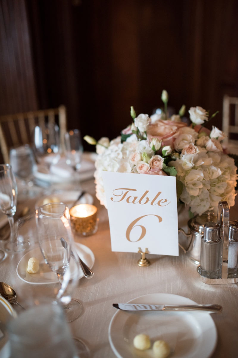 An Elegant Blush & Gold DC Wedding via TheELD.com