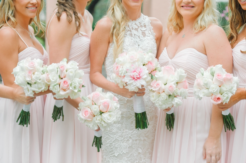 An Elegant Pink St. Petersburg Wedding via TheELD.com