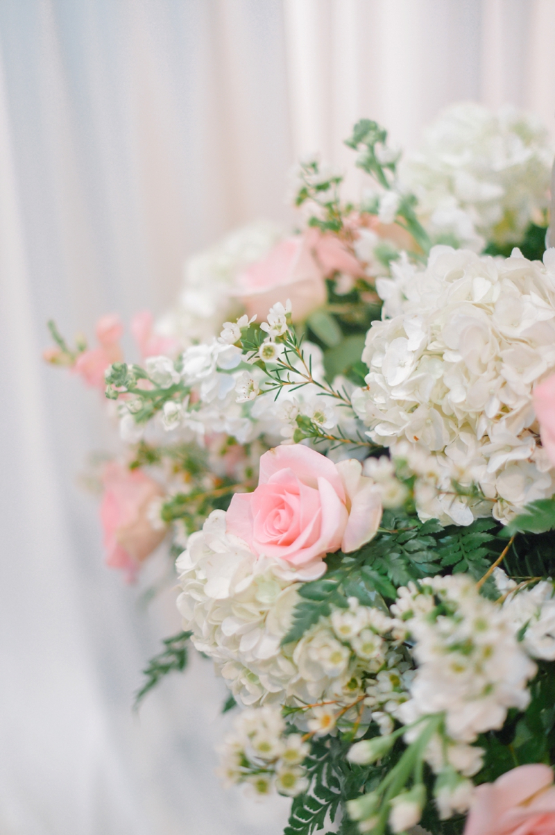 An Elegant Pink St. Petersburg Wedding via TheELD.com