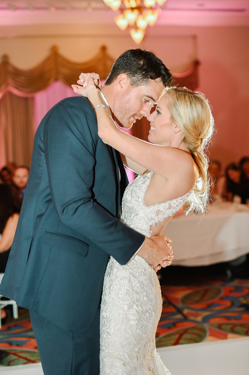 An Elegant Pink St. Petersburg Wedding via TheELD.com